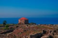 Panorama view of Ancient Byblos ruin, Jubayl Lebanon Royalty Free Stock Photo