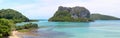 Panorama view of ang thong Island ,Archipelago in Thailand