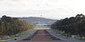 Panorama view of Anzac memorial museum in Canberra Australia