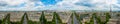 Panorama view Arc de Triomphe triumph Paris France Eiffel Tower