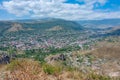 Panorama view of Armenian town Goris Royalty Free Stock Photo