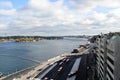 Panorama View of Baltic Sea in Stockholm City, Sweden Royalty Free Stock Photo