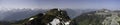 Panorama View of Bernese Alps Royalty Free Stock Photo