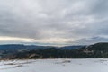 Panorama view of the black forrest in germany Royalty Free Stock Photo