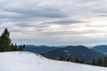 Panorama view of the black forrest in germany Royalty Free Stock Photo