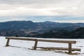 Panorama view of the black forrest in germany Royalty Free Stock Photo