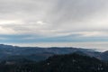 Panorama view of the black forrest in germany Royalty Free Stock Photo