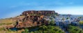 Panorama View- The Blue City Jodhpur Rajasthan India Royalty Free Stock Photo