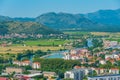 Panorama view of Bosnian town Trebinje Royalty Free Stock Photo