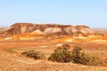 Panorama view Breakaways mountains, old Aboriginal land, Australia