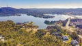 Panorama view of Canberra Royalty Free Stock Photo