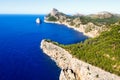 Panorama view of Cap de Formentor - wild coast of Mallorca, Spain