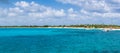 Panorama View of Catalina Island in Dominican Republic Royalty Free Stock Photo