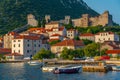 Panorama view of Croatian town Mali Ston