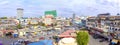 Panorama view of downtown Phnom Penh