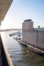 Panorama view from Elbe Philharmonic Hall, Hamburg, Germany Royalty Free Stock Photo