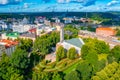 Panorama view of Finnish town Lahti