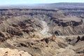 Panorama view Fish River Canyon, Namibia Royalty Free Stock Photo