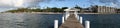 Panorama view of the Florida Keys Royalty Free Stock Photo