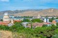 Panorama view of Georgian town Gori