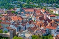 Panorama view of German town Eichstatt