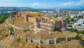 Panorama view of Gori fortress in Georgia Royalty Free Stock Photo