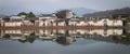Panorama view at Hongcun ancient village is one of the Unesco world heritage of China Royalty Free Stock Photo