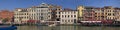 Panorama view house of Venice, Italy