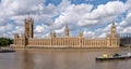 Panorama view of the Houses of Parliament, London