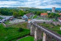 Panorama view of Hunedoara, Romania