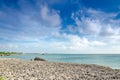 Panorama view of the image taken from Malmok Beach Royalty Free Stock Photo