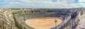 Panorama view of The Roman Theatre of Orange, France Royalty Free Stock Photo