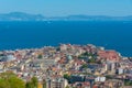 Panorama view of Italian town Naples