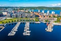 Panorama view of Jyvaskyla, Finland Royalty Free Stock Photo
