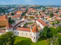 Panorama view of Kezmarok in Slovakia Royalty Free Stock Photo