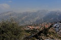 Douma in spring Lebanon mountain village