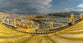 Panorama view from the lighthouse Songzanlin temple