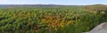 Panorama View from Lookout Trail Algonquin Park Royalty Free Stock Photo