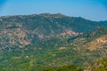 Panorama view of Lousios gorge in Greece