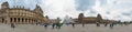 Panorama view of Louvre Museum Pyramide du Louvre Paris Royalty Free Stock Photo