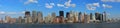 The Panorama View of Lower Manhattan Skyline Royalty Free Stock Photo