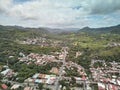 Panorama view on Matagalpa city Royalty Free Stock Photo