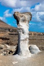 Bizzare stone formations around volcano Montana de Guenia. Stratified City, Lanzarote