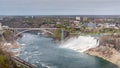 Panorama view of Niagara Falls