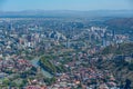 Panorama view of the old town of Tbilisi, Georgia Royalty Free Stock Photo