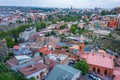 Panorama view of the old town of Tbilisi, Georgia Royalty Free Stock Photo