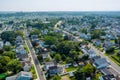 Panorama view residential neighborhood district in American town, in Sayreville NJ Royalty Free Stock Photo