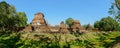 Panorama view of the ruins of Wat Mahathat