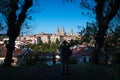 Panorama view of Santiago de Compostela