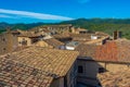 Panorama view of Spanish village Sos del Rey Catolico